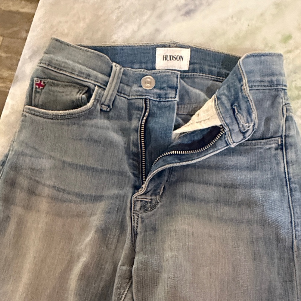 Hudson Jeans Light Blue Flare & Wide Leg